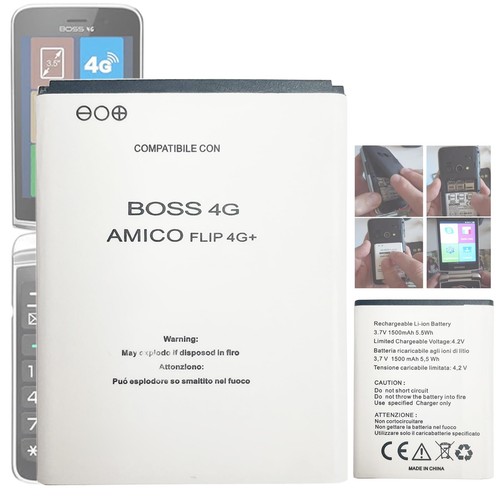 Boss batteria ricambio - boss, 4g