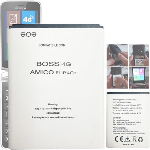 Boss batteria di ricambio - boss,